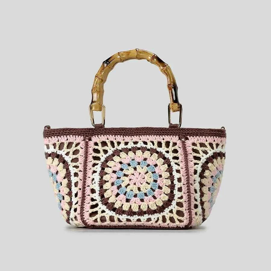 Bohemian Hollow Crochet Women Handbag