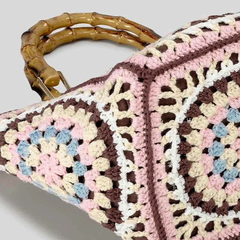 Bohemian Hollow Crochet Women Handbag