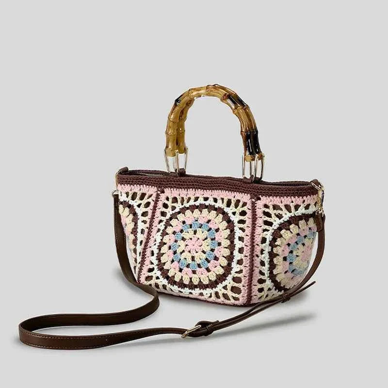 Bohemian Hollow Crochet Women Handbag