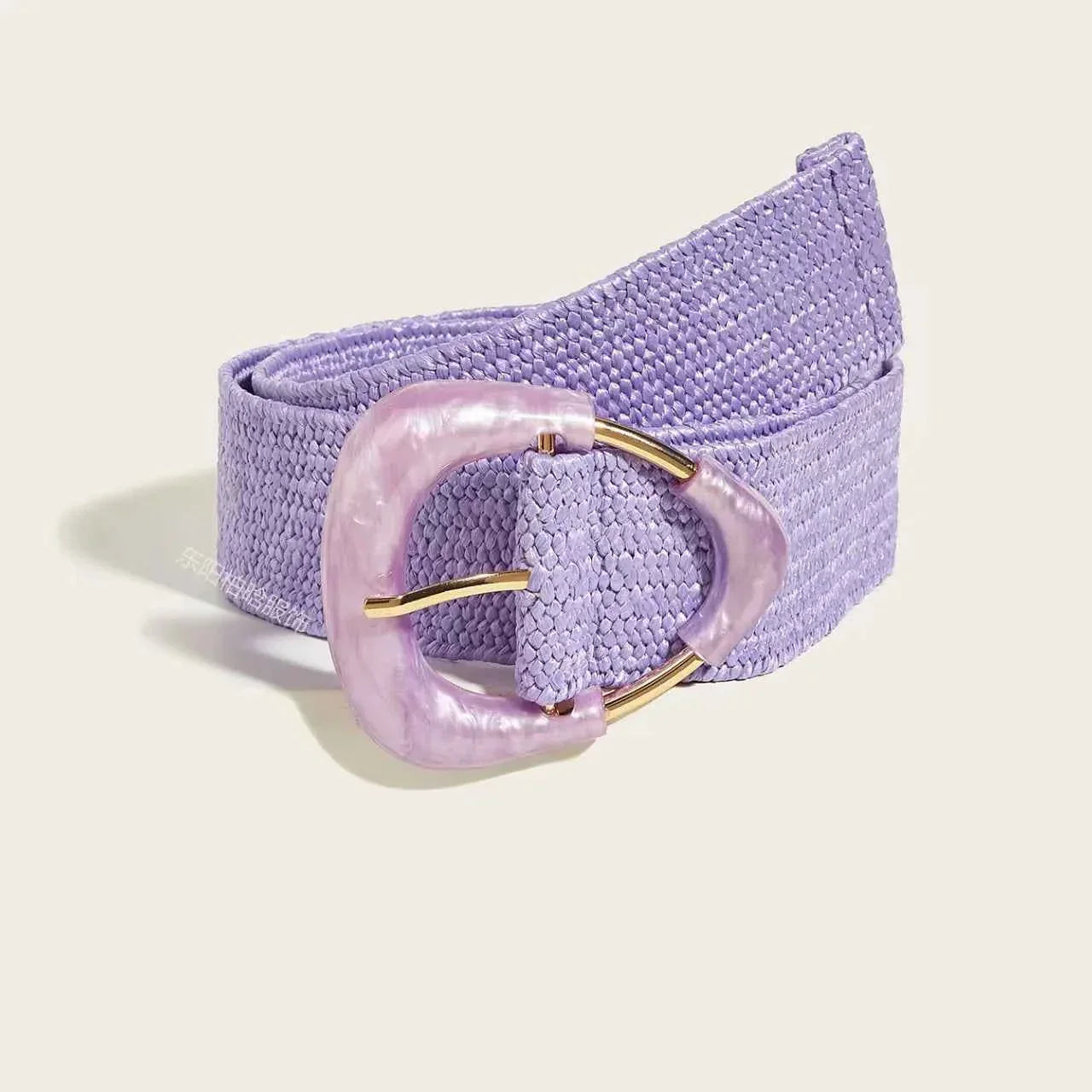 Boho Summer Elastic Wide Waist Belt