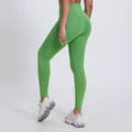 Bright Yoga Pants Outer Wear Nude Feel Hip Lifting - 5038 Nephrite Green / 10 XL - Other