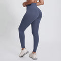 Bright Yoga Pants Outer Wear Nude Feel Hip Lifting - 5038 Smokey Gray / 10 XL - Other