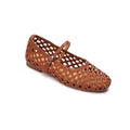 Brown Hollow Out Design Women Flats