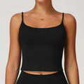 Brushed Yoga Vest Hollow Beauty Back Double-shoulder Strap Ladies - Other