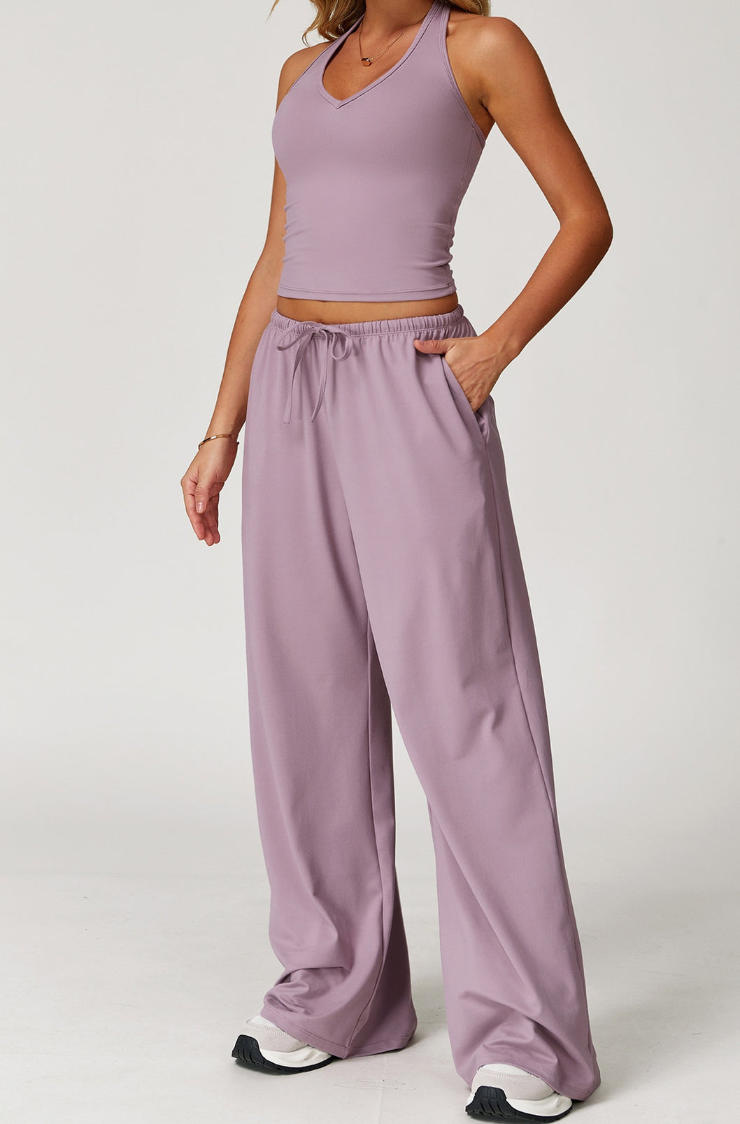 Brushed Yoga Vest V-shaped Tight Beauty Back Exercise - Other