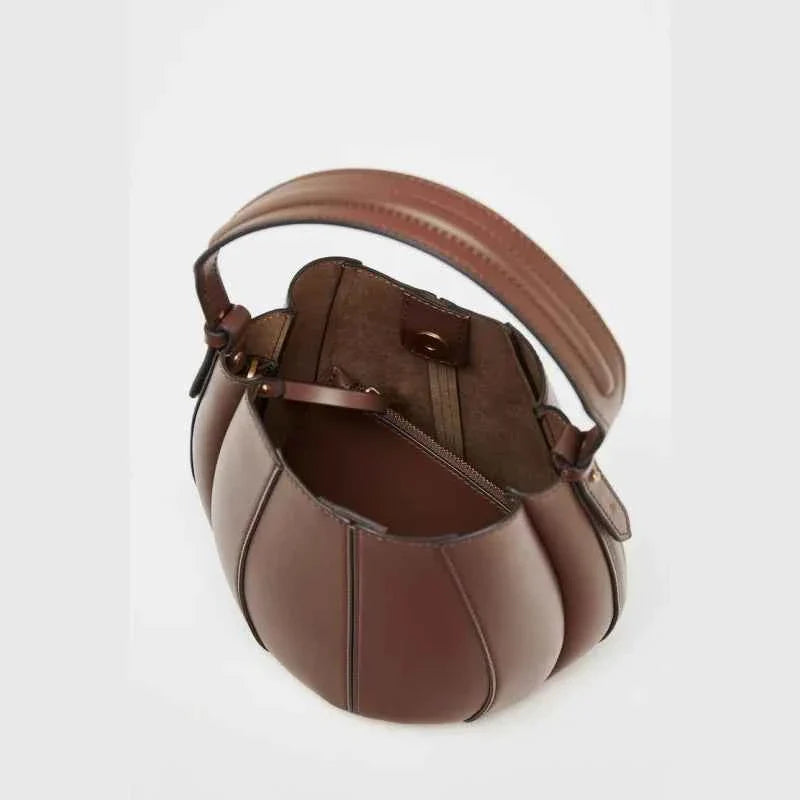 Bucket Bag Shoulder Handbags Wallet with Removable Pocket