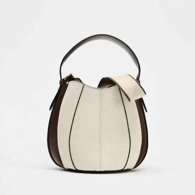 Bucket Bag Shoulder Handbags Wallet with Removable Pocket