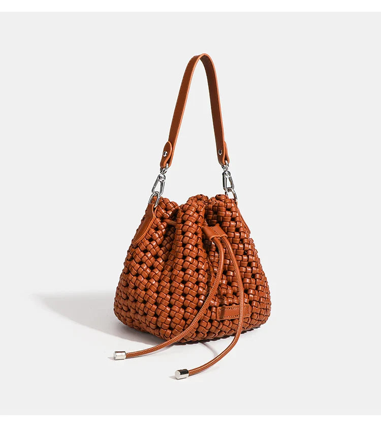 Bucket Bags With Leather Handles Large Cross Bag