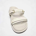 Buckle Flat Sandals For Women