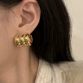 C- Shaped Personality Wild Earrings - electronic accessories