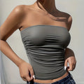Strapless Off Shoulder One Shoulder Casual Versatile Vest Top - Norellé