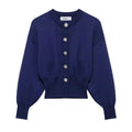 Cardigan Sweater Women’s Knitwear - Blue / S