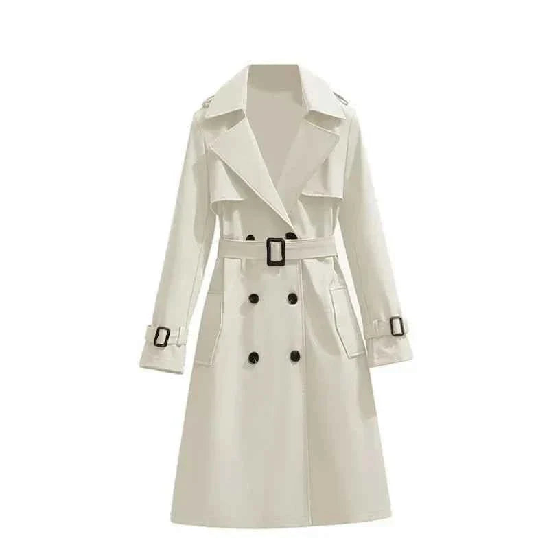 Casual Chic Style Women's Long Sleeve Coat