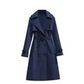 Casual Chic Style Women's Long Sleeve Coat