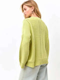 Casual Hollow Out Sweater Women