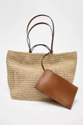 Casual Large Capacity Straw Tote Bag