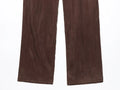 Casual Slim Straight Pants Female