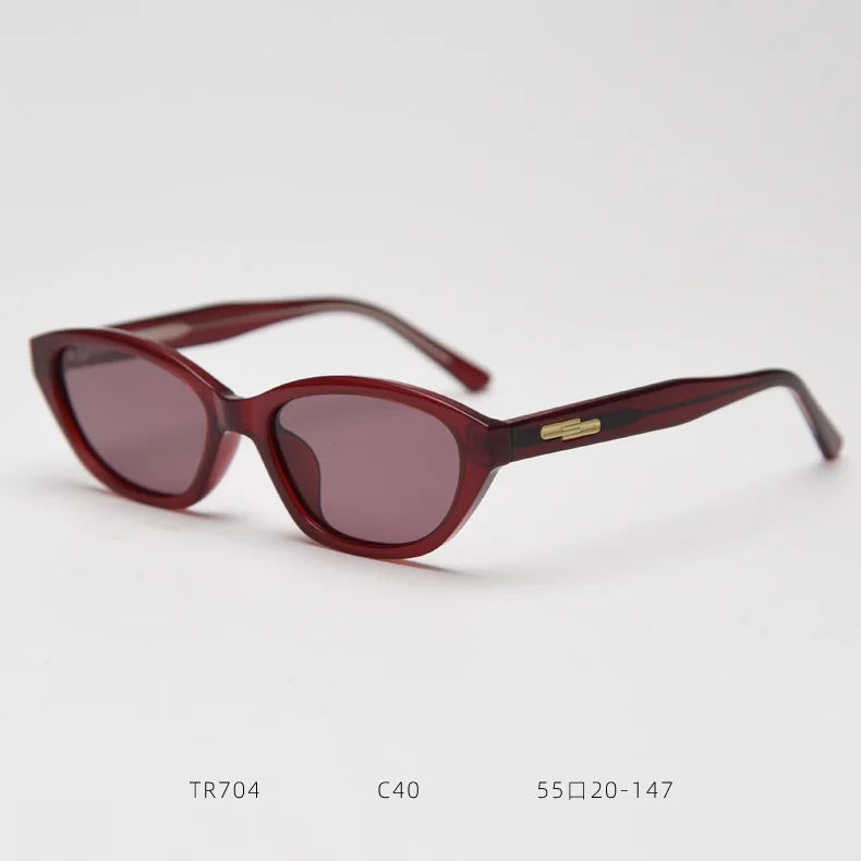 Cat-Eye Polarized Sunglasses - C40