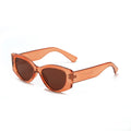 Cat Eye Shape Women Sunglasses - Tea
