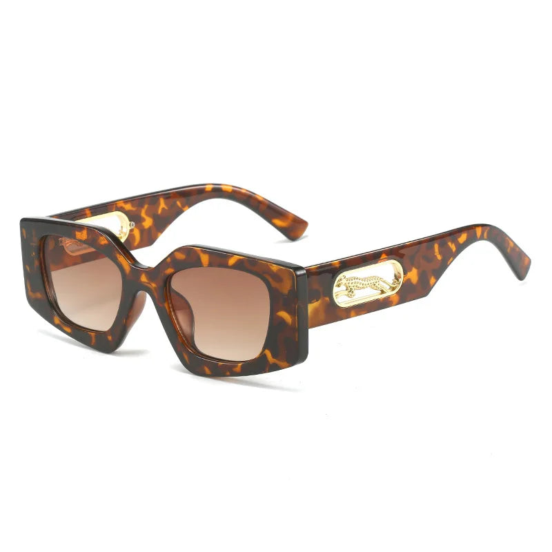 Cat Eye Sunglasses Women - leopard / as picture