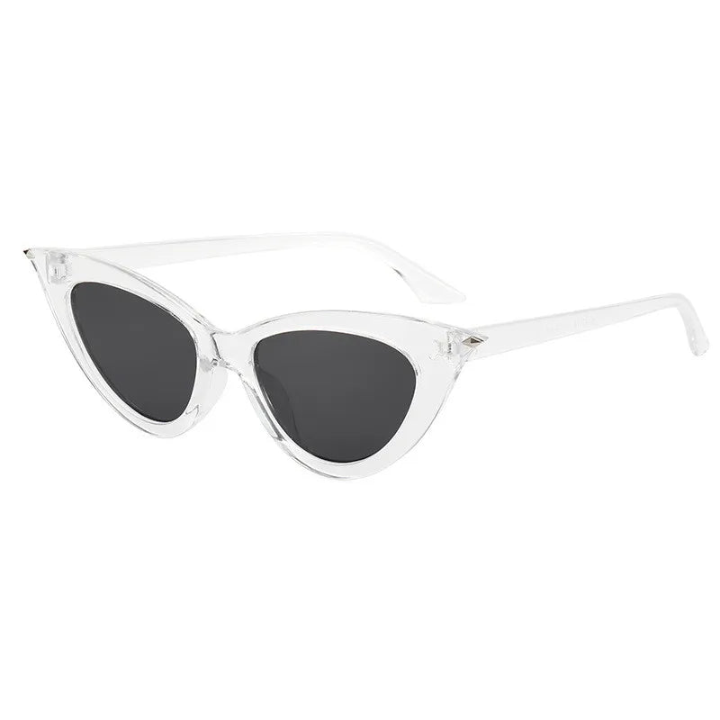 Cat Eye Sunglasses Women - T-Gray / free cloth