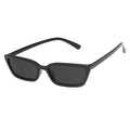Cat Eye Sunglasses Women Vintage - Black Grey / As Picture