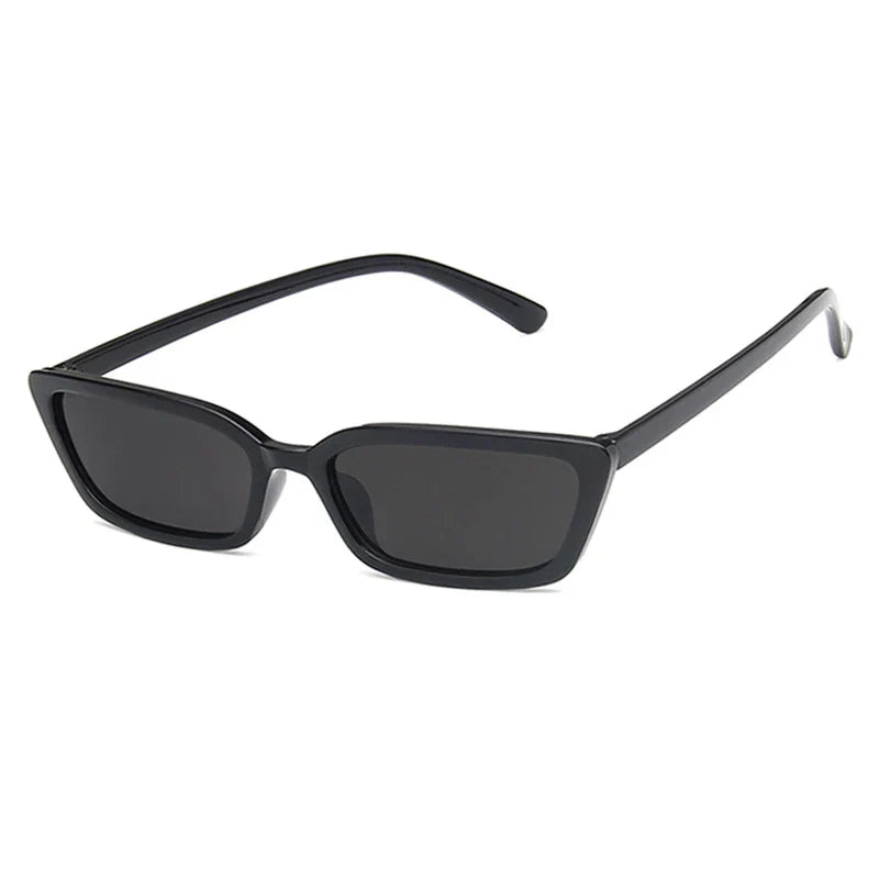 Cat Eye Sunglasses Women Vintage - Black Grey / As Picture