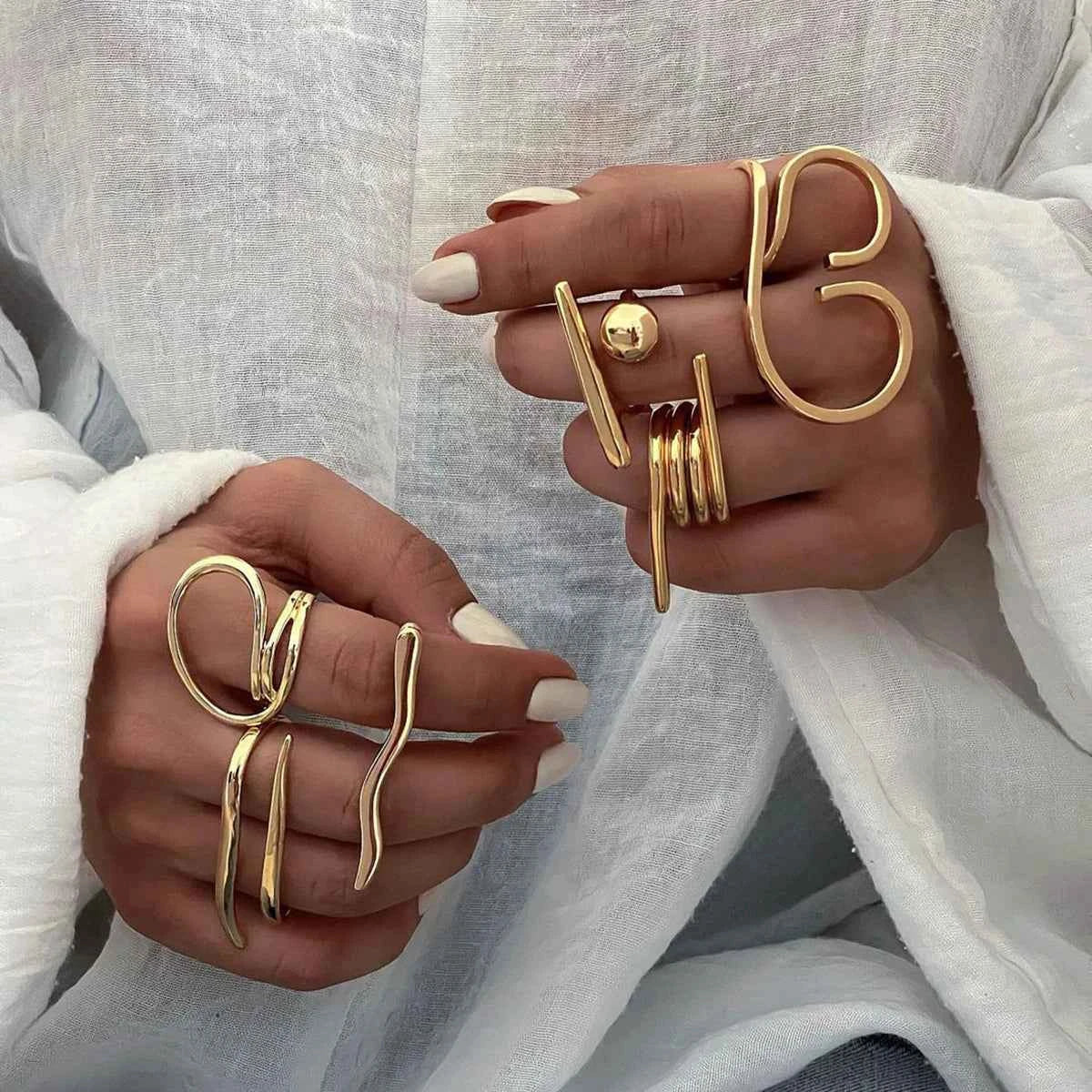 Chic Stainless Steel Personality Minimalist Classy Ring