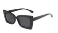 Classic Retro Square Sunglasses Women - black / As shown