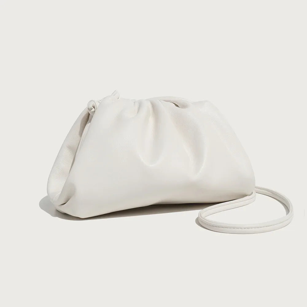 Cloud-patterned Ruffles Women’s Underarm Bag