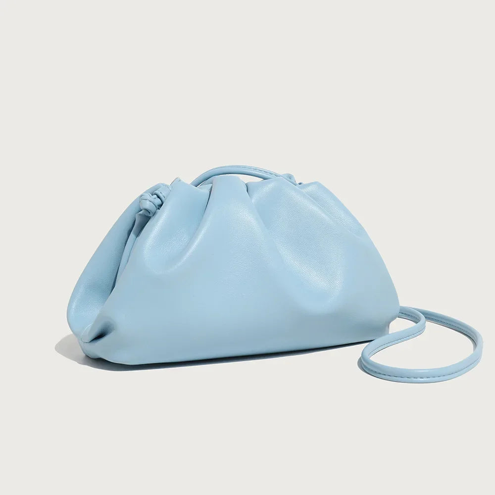 Cloud-patterned Ruffles Women’s Underarm Bag