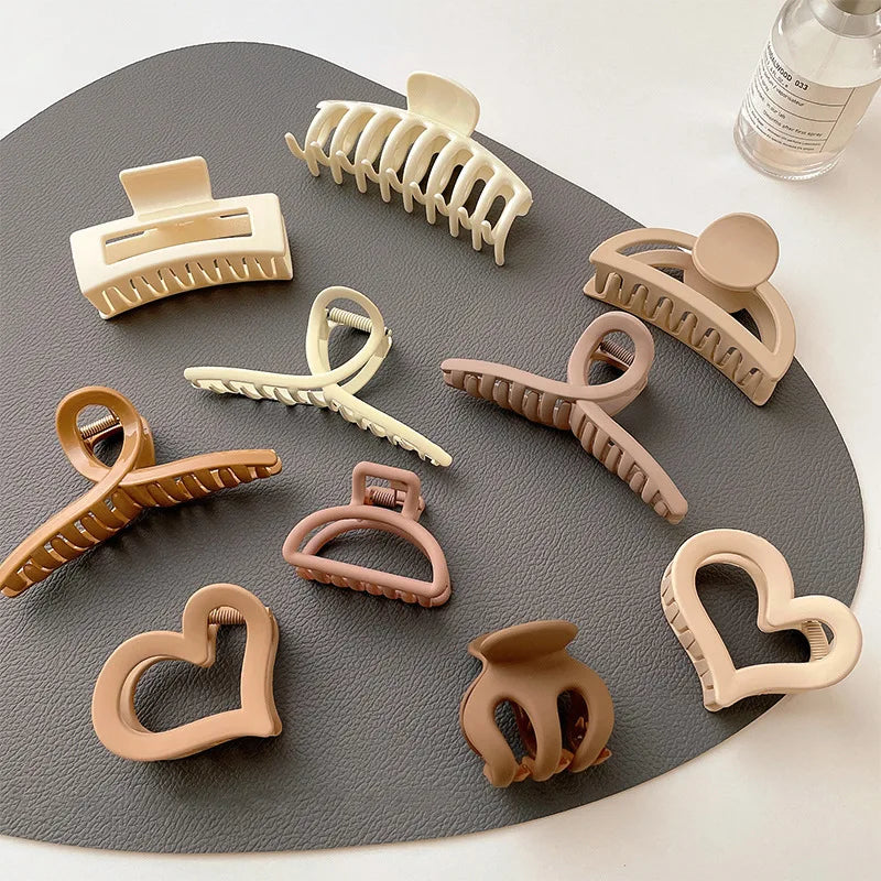 Coffee Color Large Hair Claws