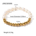 Coin Pearl Bracelet Baroque - JDB2305006