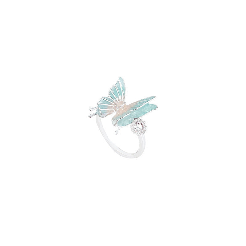 Colorful Butterfly Ring - electronic accessories
