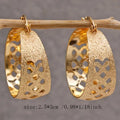 Copper Material Graceful Personality Simple Earrings - TER41209 - electronic accessories