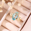 Creative New Leaf Shape Simple Women’s Ring - electronic accessories