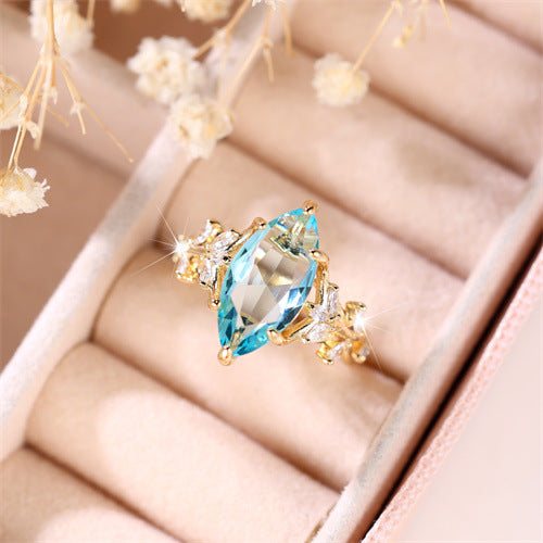 Creative New Leaf Shape Simple Women’s Ring - electronic accessories