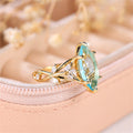 Creative New Leaf Shape Simple Women’s Ring - electronic accessories