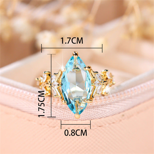 Creative New Leaf Shape Simple Women’s Ring - electronic accessories