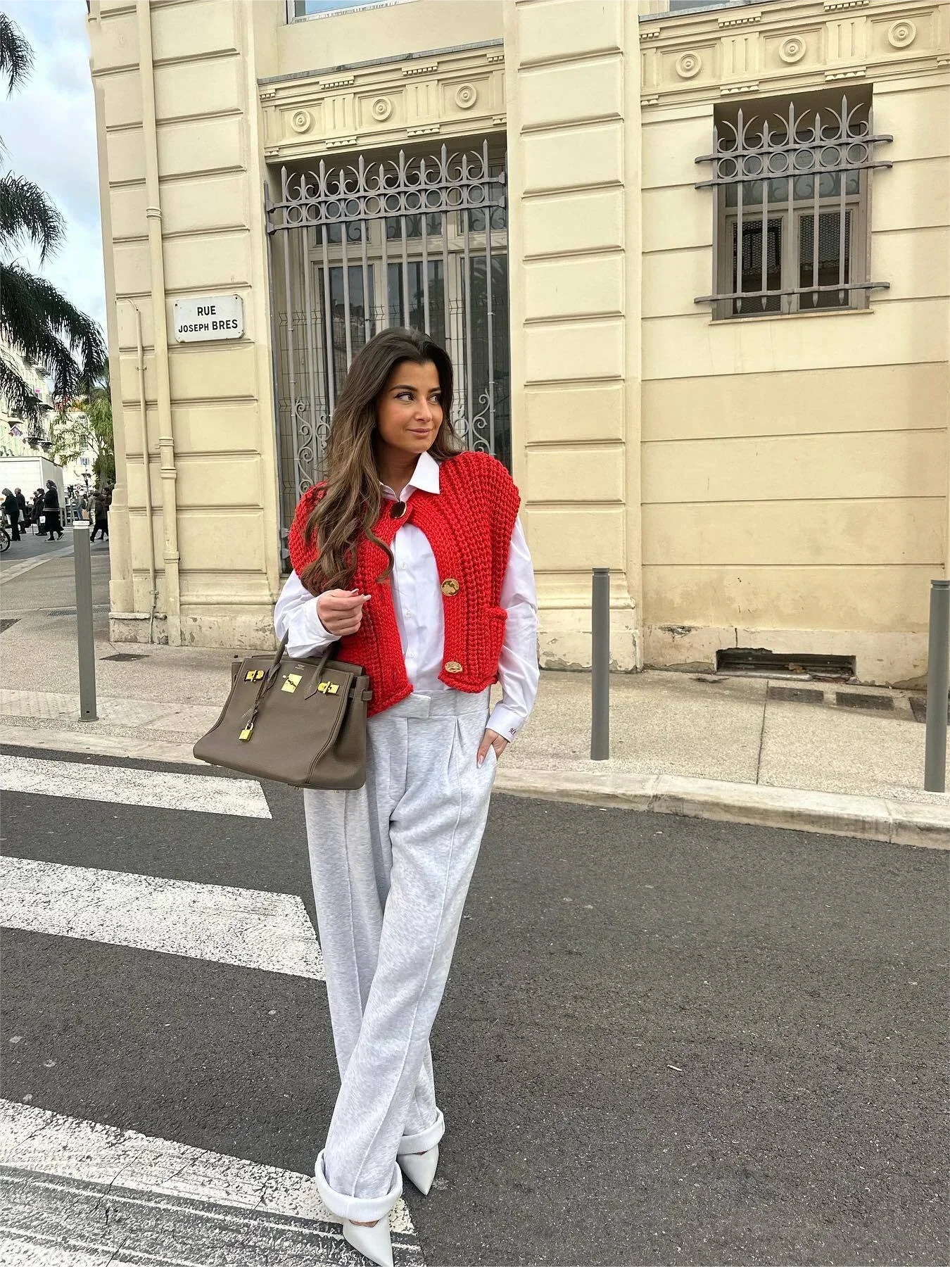 Crop Sweater Women Vest Solid Loose Casual - Other