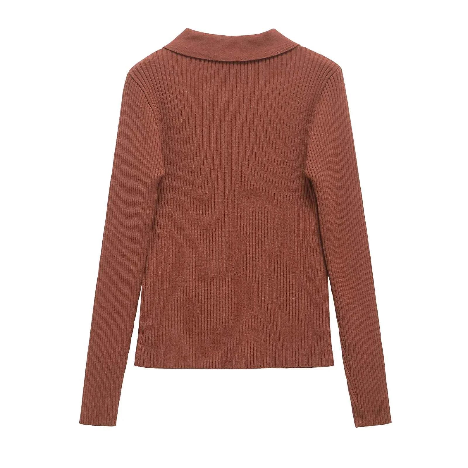 Cropped Sweater Tops Women