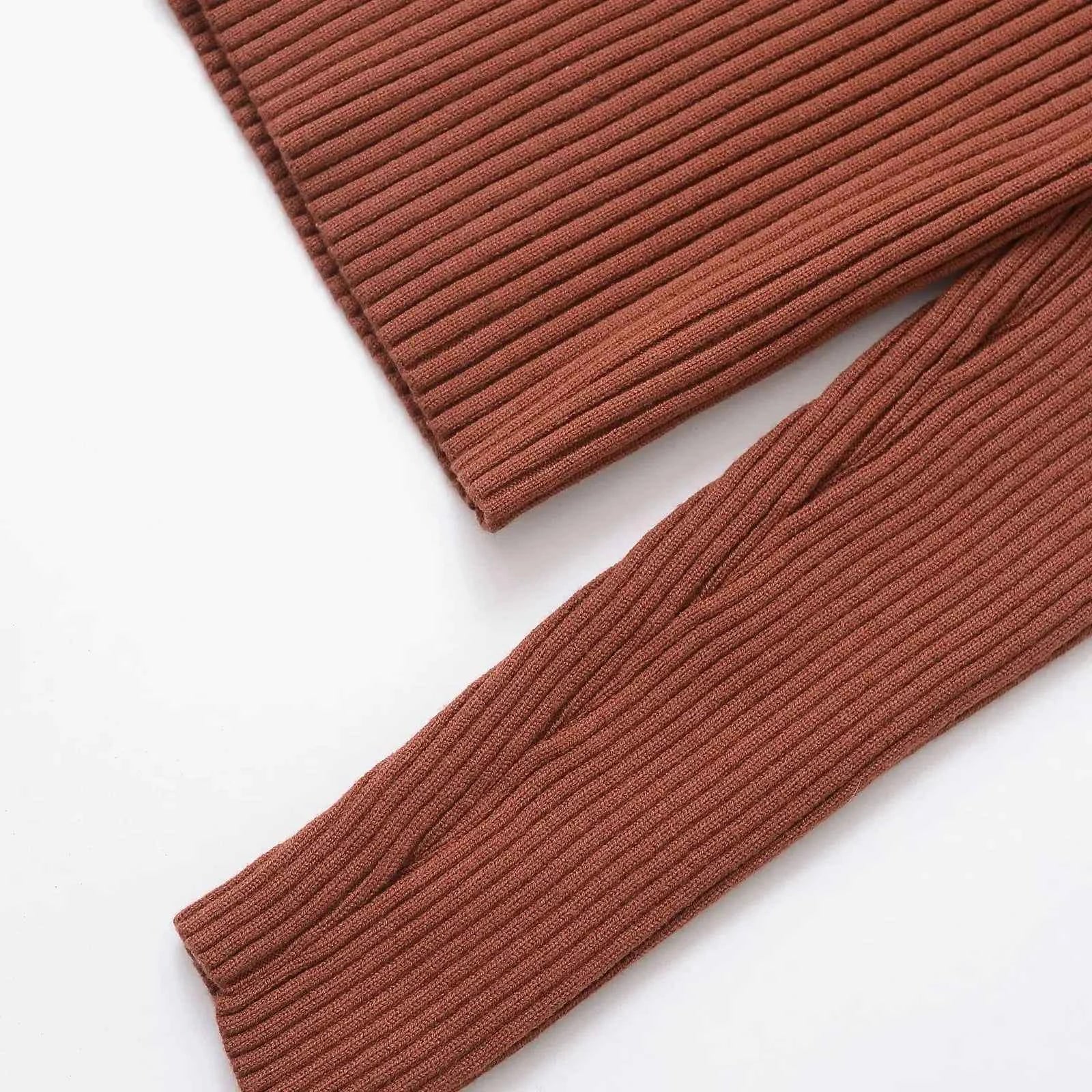 Cropped Sweater Tops Women