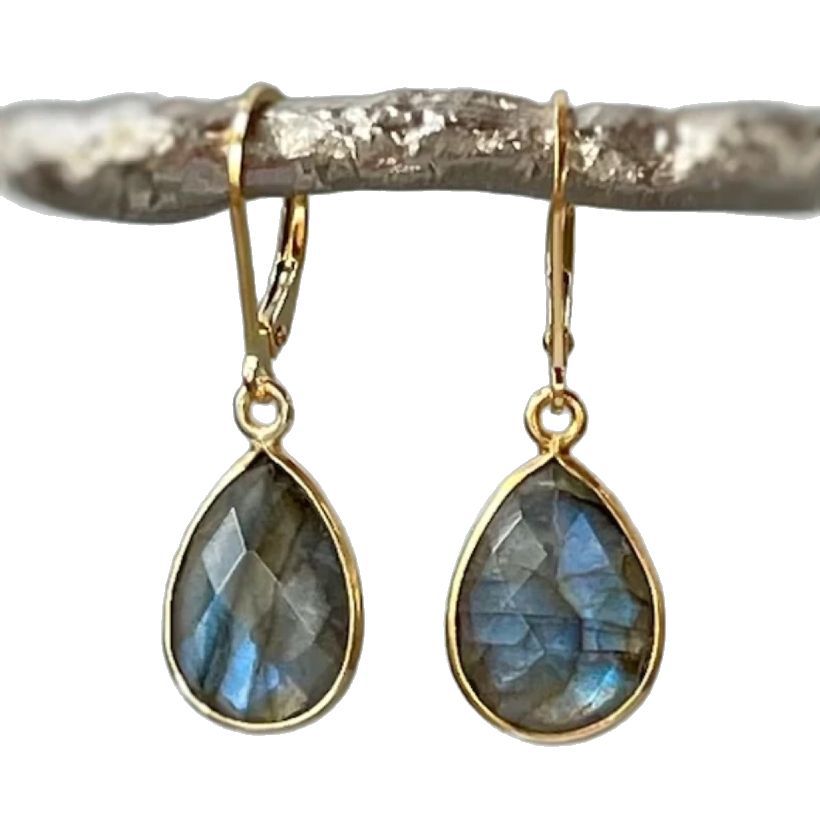 Crystal Clear Eardrops - Gold - electronic accessories