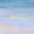 Cute Starry Sky Sweet Fairy Seat Ear Studs - electronic accessories