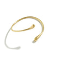 Handcrafted Gold-plated Geometric Cuff Bracelets And Boho-chic Metal Tassel Arm Rings With Vintage-inspired Exaggerated Water Drop Designs, Offering Unisex Luxury Accessories In Open Bangle Styles - Norellé