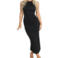 Sleeveless White Dress Women's Clothing - Norellé