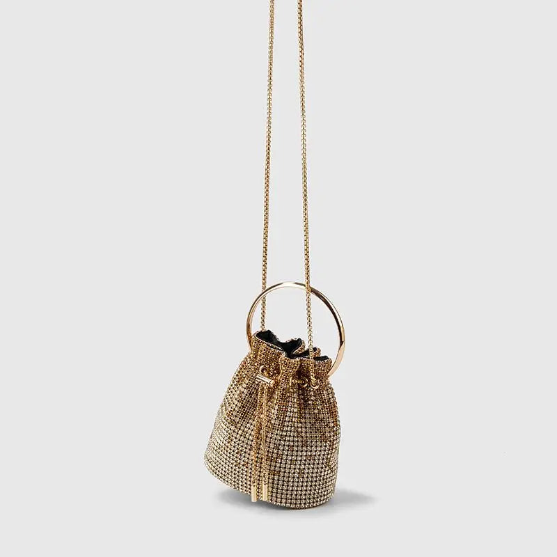Diamond Bucket Bag for Women