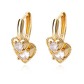 Diamond Butterfly Titanium Steel Ear Clip Women’s Light Luxury Accessories - E2263G1 - electronic accessories