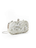 Diamond-studded Rhinestones Beaded Flower Pattern Bag
