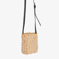 Diamond Woven Straw Bag Summer Travel Beach Bags for Women - 1